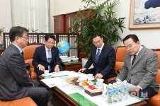 이성호 양주시장, 국토교통위원장‧LH공사 사장 면담