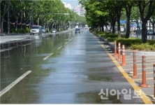 대구시설관리公, 달구벌대로 ‘도로 물세척’실시