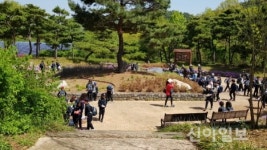 금강수목원 다채색 꽃길 상춘객 유혹