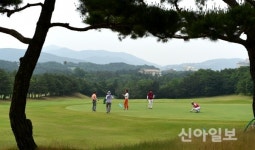 경주 보문골프클럽 남성아마추어 골프대회 열려