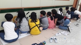 안산 슬기초, 학생·학부모 직접 벽화 그리기 나선다