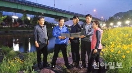 창원, 우수기 대비 주·야간 하천점검 현장행정