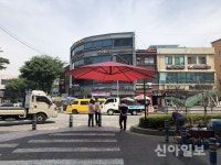 동구, 여름철 폭염대비 횡단보도 그늘막 설치