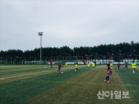 중국 연변 유소년 축구팀, 보령서 전지훈련