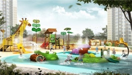 비가 와도 괜찮아…LH 신혼희망타운 놀이터