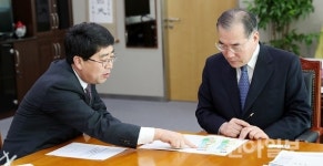 맹정호 서산시장·농식품부장관, 바이오웰빙연구 특구 조성사업 논의