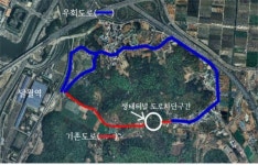 시흥시, ‘달월역 진입도로 확장공사’로 기존도로 통행제한