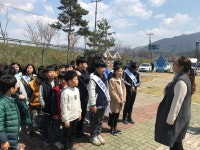 보령 청라초, 청라저수지 환경정화 봉사활동
