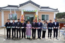 영암, 군서면 동구림 4리 학림마을회관 준공식 가져