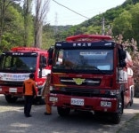 포항시 남구 대송면, 홍계리에서 산불 발생