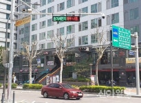 마포구, 주정차 단속 전광판 활용 미세먼지 안내