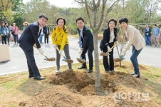 [포토] 김수영 양천구청장, 양천도시농업공원 개장 참석