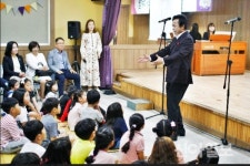 포천 반월오페라단 왁지지껄 세대공감 콘서트 오페라 수업 진행