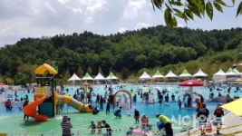 부여, 굿뜨래 웰빙마을 물놀이장 13일 개장
