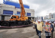 용산구, 건설사업장·무더위쉼터 현장점검