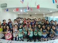 논산, 한지공예 재능기부 실시