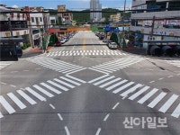 광양, 대각선횡단보도 확대…보행자 중심 교통문화 조성