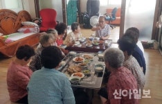 함양읍, 급식도우미사업 실시