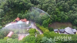 안동, 계명산 자연휴양림 산불소화시설 가동