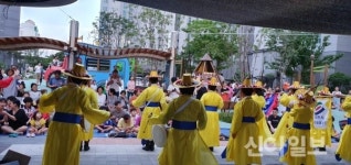 영천청소년관현악단, 여름밤 아파트숲 음악으로 수놓다
