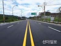 용인테크노밸리 일반산업단지 진입도로 확장공사 완료