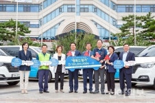 현대자동차, 아산시에 행복드림카 전달