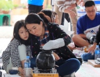 산청한방약초축제 내몸의 보약체험 진행