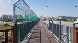 다산동-구리농수산물시장 연결 왕숙천2교 보행로 420m 개통