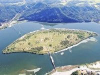 상주시 물위를 걷다… 낙동강 경천섬 일원에 새로운 명소 탄생