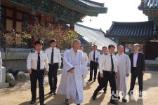 허석곤 경남소방본부장, 합천소방서·해인사 방문