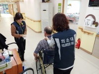 동해소방서 여성의용소방대, 이레마을노인요양원 봉사활동 실시