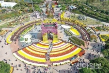 [포토]함평엑스포공원, 백만송이 국화 만개