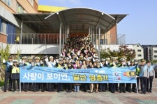시흥署, 보행자 우선 인식 확산 사람이 보이면 일단 멈춤 캠페인 실시