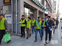 용인 처인구, 민·관 합동 불법광고물 근절 캠페인