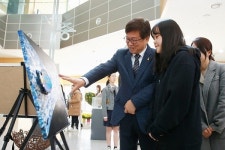 세종시 고운고등학교, 미술중점반 학생작품 전시회 개최