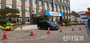 [카메라고발] 함양군청 민원인은 주차공간 부족?