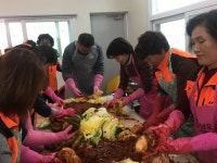 보성군 겸백면 여성의용소방대 사랑의 김장김치로 온정 나눠