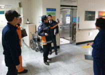 진주소방서, 겨울철 요양병원 화재예방 지도방문