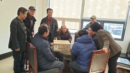 화순불미나리(주), 백아면 경로당에 건강음료 지원