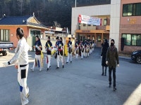 봉화 석포면 청년회, 정월 대보름 지신밟기 행사