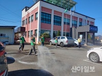 합천 자율방재단-적중면 바르게살기위원회, 자율방역 실시