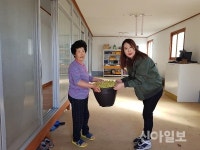 태안, 70대 어르신들 손수 키운 콩나물 코로나19 결식아동에 전달