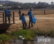 영주 가흥2동 주민자치위, 서천 주변 방역