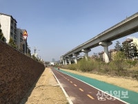 용인 처인구, 김량장역 주변 금학천 노후 고수호안 새단장