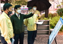 조규일 진주시장, 남부어린이도서관 건립 사업 현장 점검