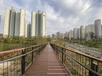 남동, 서창2지구 경관녹지 산책로 연결공사 준공