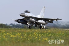 서산 20전비 KF-16 전투기…18만시간 무사고 비행기록 달성