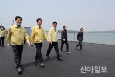 양승조 지사, 보령지역 4개 도서 방문 ‘발전 방안 모색’