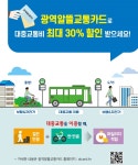 광역알뜰교통카드 이용자 7만명 돌파