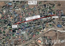 철원, 군청 뒷길 도로 4~6일 전면통제